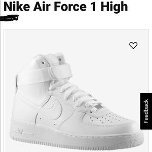 Grade School Air Force 1 Hightops